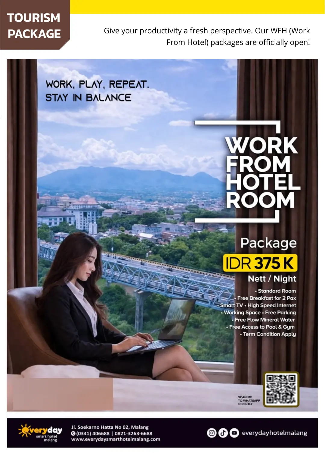 Work From Hotel Room